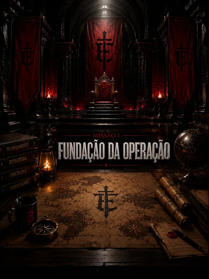 Capa da Missão I — Fundação da Operação